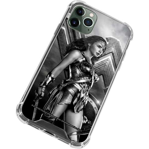 The Justice League (2017) Wonder Woman Poster iPhone 12 Pro Max Clear Case
