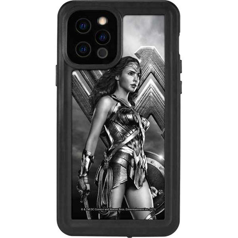 The Justice League (2017) Wonder Woman Poster iPhone 12 Pro Waterproof Case