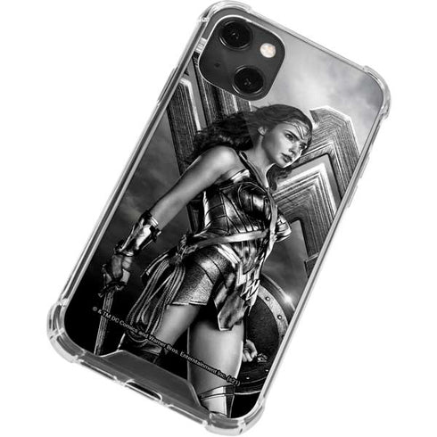 The Justice League (2017) Wonder Woman Poster iPhone 13 Mini Clear Case