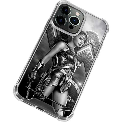 The Justice League (2017) Wonder Woman Poster iPhone 13 Pro Max Clear Case