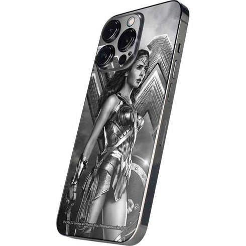 The Justice League (2017) Wonder Woman Poster iPhone 13 Pro Skin