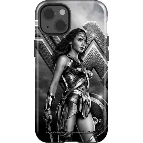 The Justice League (2017) Wonder Woman Poster iPhone 15 Impact Case