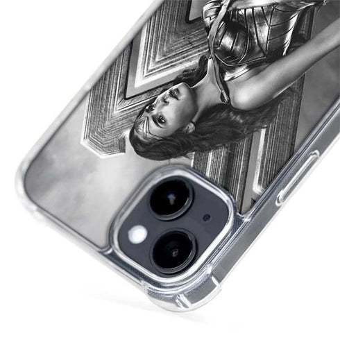 The Justice League (2017) Wonder Woman Poster iPhone 15 Plus MagSafe Case
