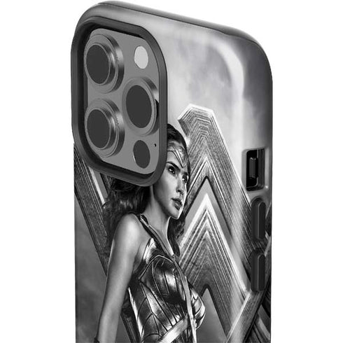 The Justice League (2017) Wonder Woman Poster iPhone 15 Pro Impact Case