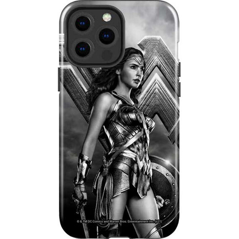 The Justice League (2017) Wonder Woman Poster iPhone 15 Pro Max Impact Case