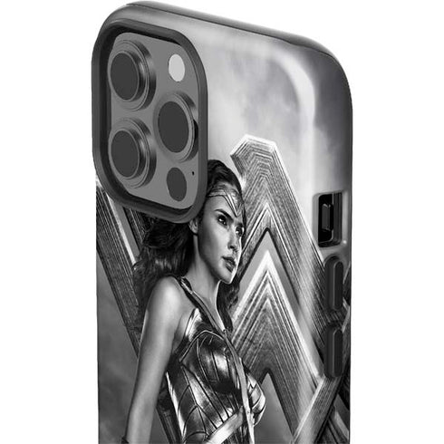 The Justice League (2017) Wonder Woman Poster iPhone 15 Pro Max Impact Case