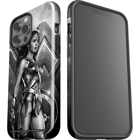 The Justice League (2017) Wonder Woman Poster iPhone 15 Pro Max Impact Case
