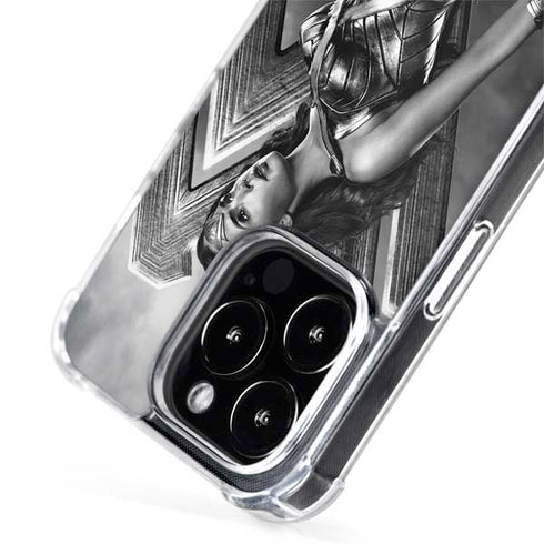 The Justice League (2017) Wonder Woman Poster iPhone 15 Pro Max MagSafe Case