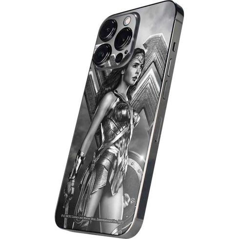 The Justice League (2017) Wonder Woman Poster iPhone 14 Pro Max Skin