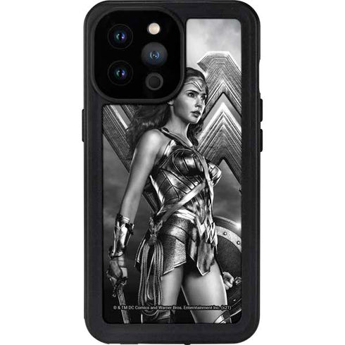 The Justice League (2017) Wonder Woman Poster iPhone 14 Pro Max Waterproof Case