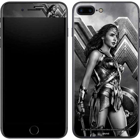 The Justice League (2017) Wonder Woman Poster iPhone 8 Plus Skin