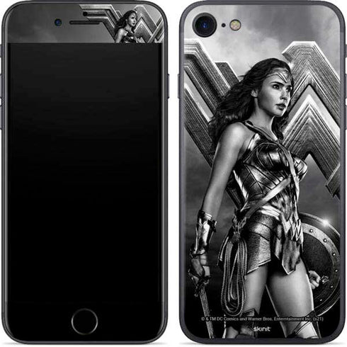 The Justice League (2017) Wonder Woman Poster iPhone 8 Skin