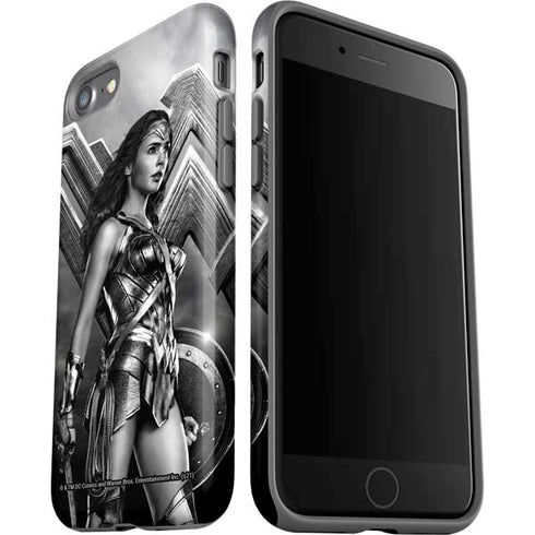 The Justice League (2017) Wonder Woman Poster iPhone SE (2nd & 3rd Gen) Pro Case