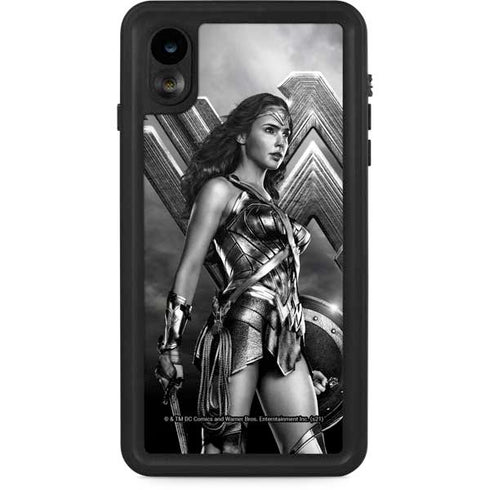The Justice League (2017) Wonder Woman Poster iPhone XR Waterproof Case