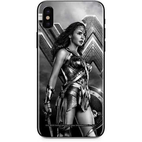 The Justice League (2017) Wonder Woman Poster iPhone XS Skin