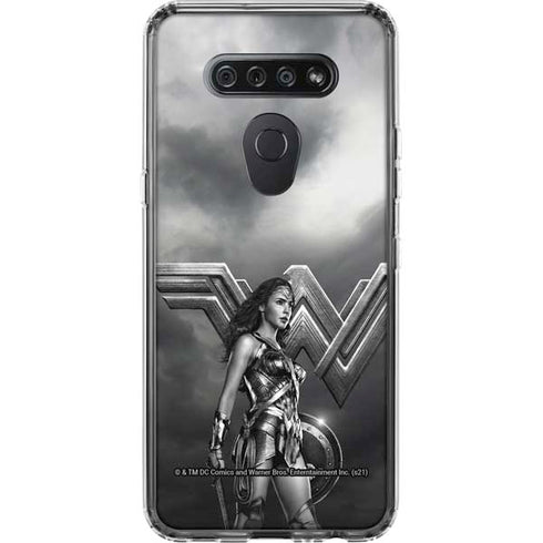 The Justice League (2017) Wonder Woman Poster LG K51/Q51 Clear Case