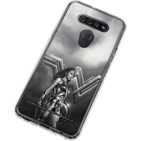 The Justice League (2017) Wonder Woman Poster LG K51/Q51 Clear Case