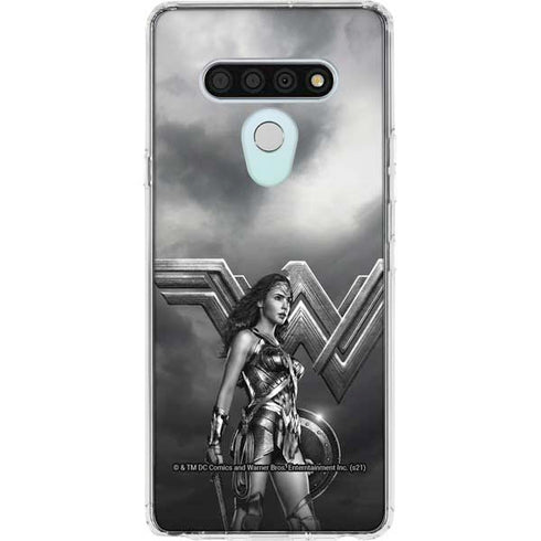 The Justice League (2017) Wonder Woman Poster LG Stylo 6 Clear Case
