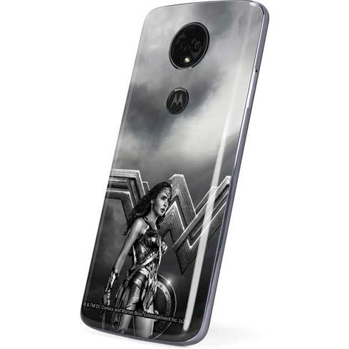 The Justice League (2017) Wonder Woman Poster Moto E5 Plus Skin