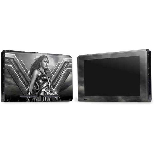 The Justice League (2017) Wonder Woman Poster Nintendo Switch Bundle Skin