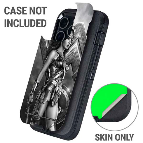 The Justice League (2017) Wonder Woman Poster Otterbox Defender iPhone Skin