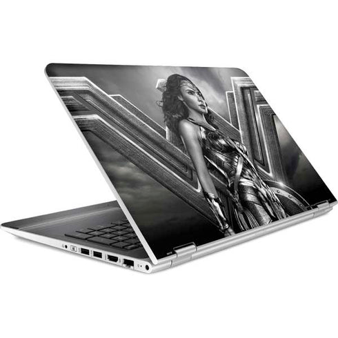 The Justice League (2017) Wonder Woman Poster HP Pavilion Skin