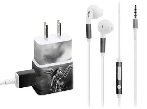 The Justice League (2017) Wonder Woman Poster Phone Charger Skin