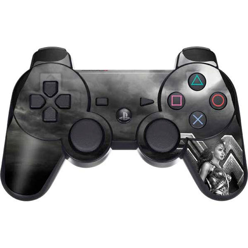 The Justice League (2017) Wonder Woman Poster PS3 Dual Shock wireless controller Skin