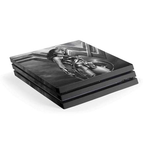 The Justice League (2017) Wonder Woman Poster PS4 Pro Console Skin