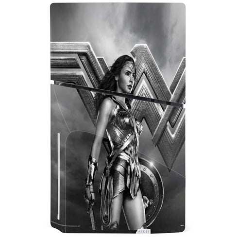 The Justice League (2017) Wonder Woman Poster PS5 Slim Disk Bundle Skin