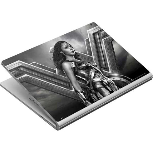 The Justice League (2017) Wonder Woman Poster Surface Book Skin