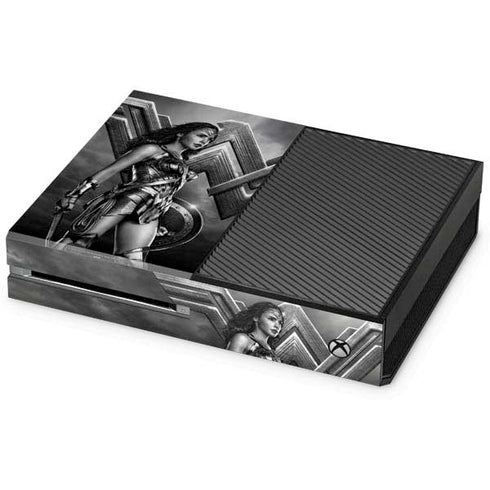 The Justice League (2017) Wonder Woman Poster Xbox One Console Skin