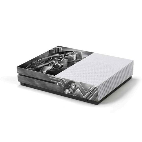 The Justice League (2017) Wonder Woman Poster Xbox One S Console Skin