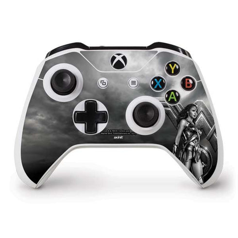 The Justice League (2017) Wonder Woman Poster Xbox One S Controller Skin