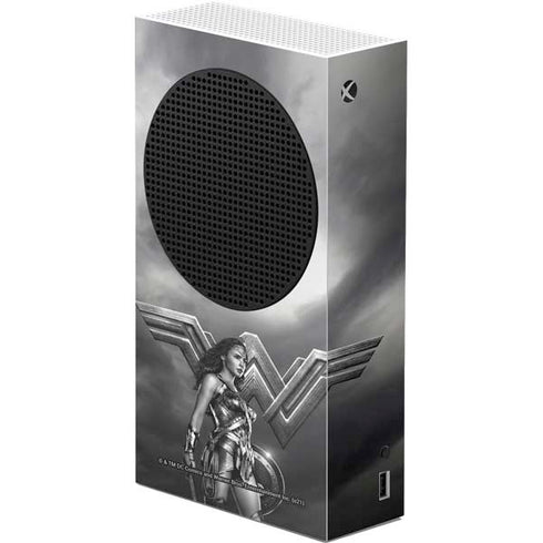 The Justice League (2017) Wonder Woman Poster Xbox Series S Console Skin