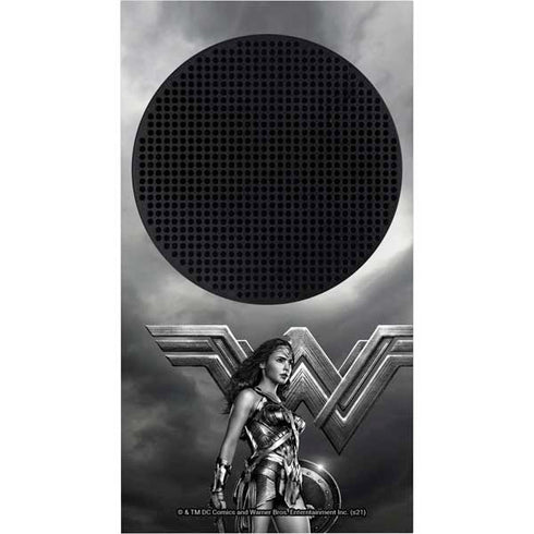 The Justice League (2017) Wonder Woman Poster Xbox Series S Console Skin