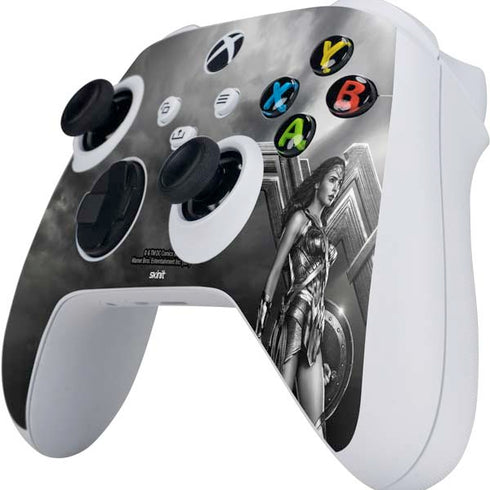 The Justice League (2017) Wonder Woman Poster Xbox Series S Controller Skin