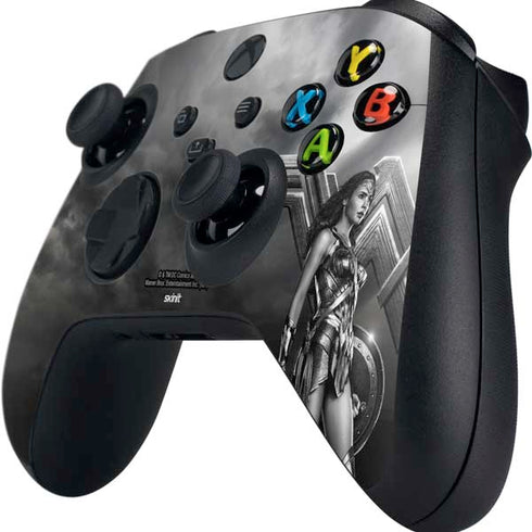The Justice League (2017) Wonder Woman Poster Xbox Series X Controller Skin
