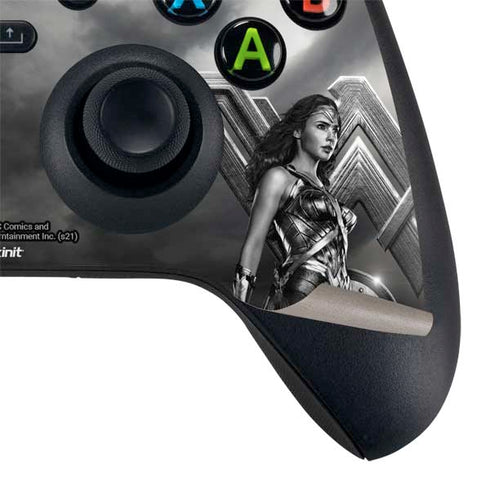 The Justice League (2017) Wonder Woman Poster Xbox Series X Controller Skin