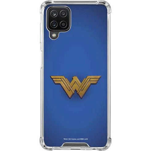 DC Comics Wonder Woman Movie Emblem Galaxy A12 Clear Case