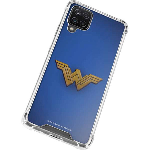 DC Comics Wonder Woman Movie Emblem Galaxy A12 Clear Case