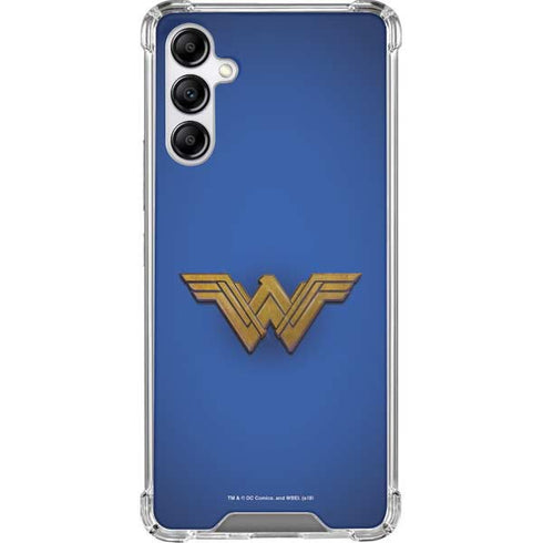 DC Comics Wonder Woman Movie Emblem Galaxy A14 5G Clear Case