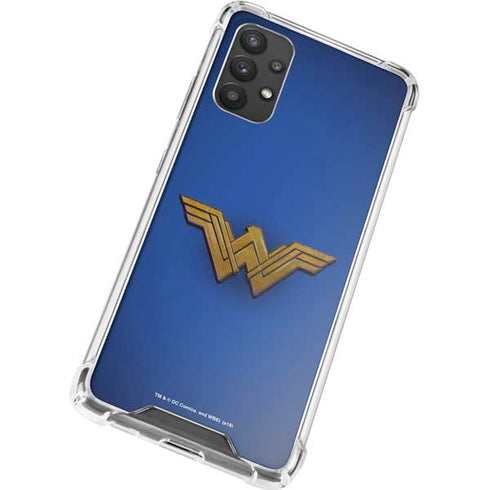 DC Comics Wonder Woman Movie Emblem Galaxy A32 5G Clear Case