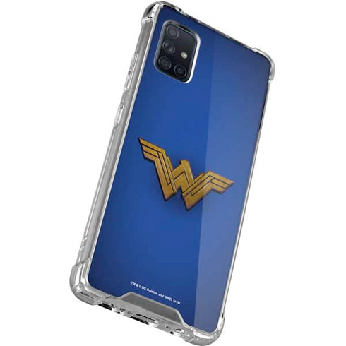 DC Comics Wonder Woman Movie Emblem Galaxy A71 5G Clear Case