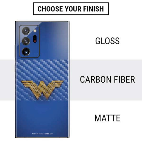 DC Comics Wonder Woman Movie Emblem Galaxy Note20 Ultra 5G Skin