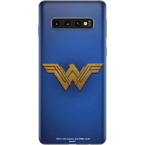 DC Comics Wonder Woman Movie Emblem Galaxy S10 Skin