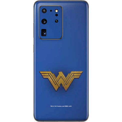 DC Comics Wonder Woman Movie Emblem Galaxy S20 Ultra 5G Skin