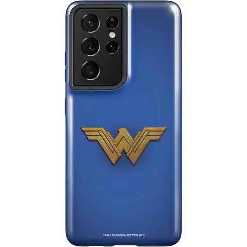 DC Comics Wonder Woman Movie Emblem Galaxy S21 Ultra 5G Pro Case