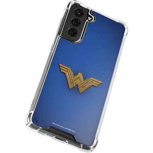 DC Comics Wonder Woman Movie Emblem Galaxy S22 Clear Case