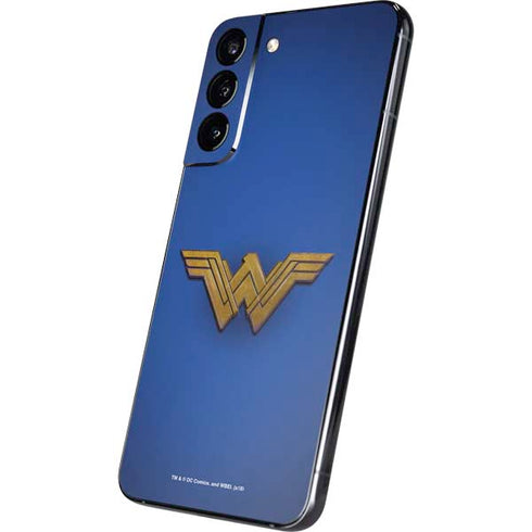 DC Comics Wonder Woman Movie Emblem Galaxy S22 Plus Skin